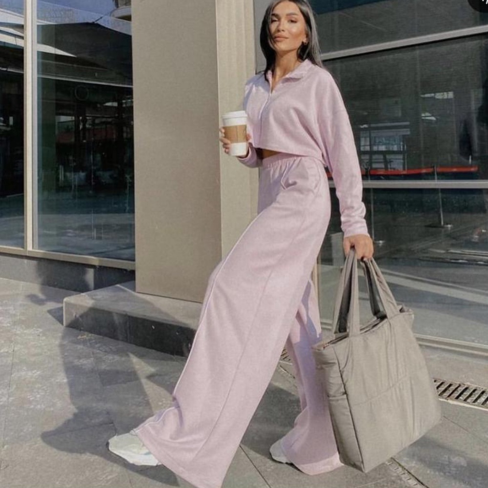 Zara wide leg pants S